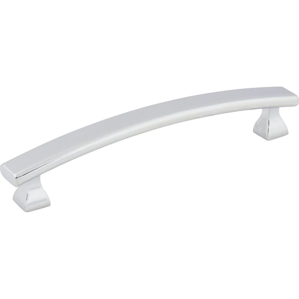 Elements 128 mm Center-to-Center Polished Chrome Square Hadly Cabinet Pull 449-128PC - main